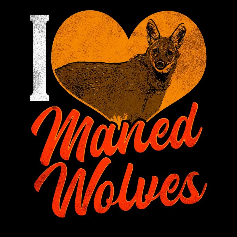 Mähnenwolf