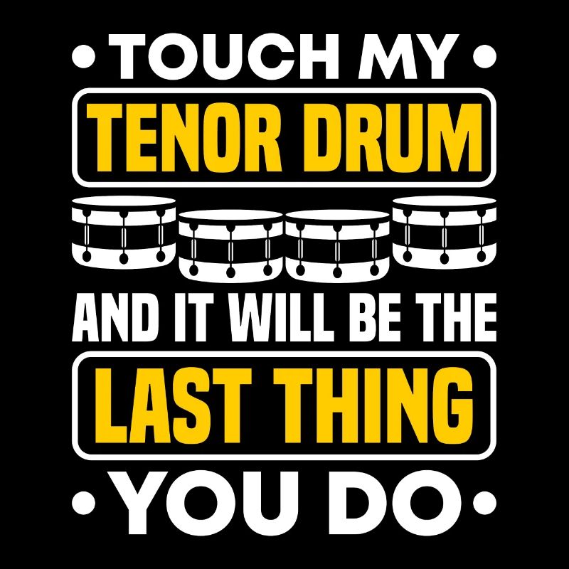 Tenor Drum Pad Marching Band Quad Drummer Tenor