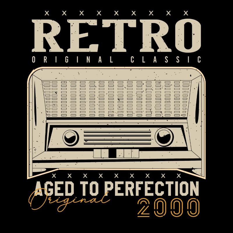 Retro 2000 Birthday Gift 2000 Vintage 2000