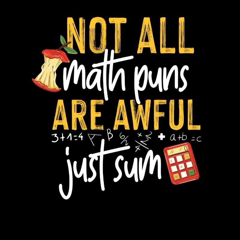 Idée de cadeau de jeu de mots de professeur de mathématiques