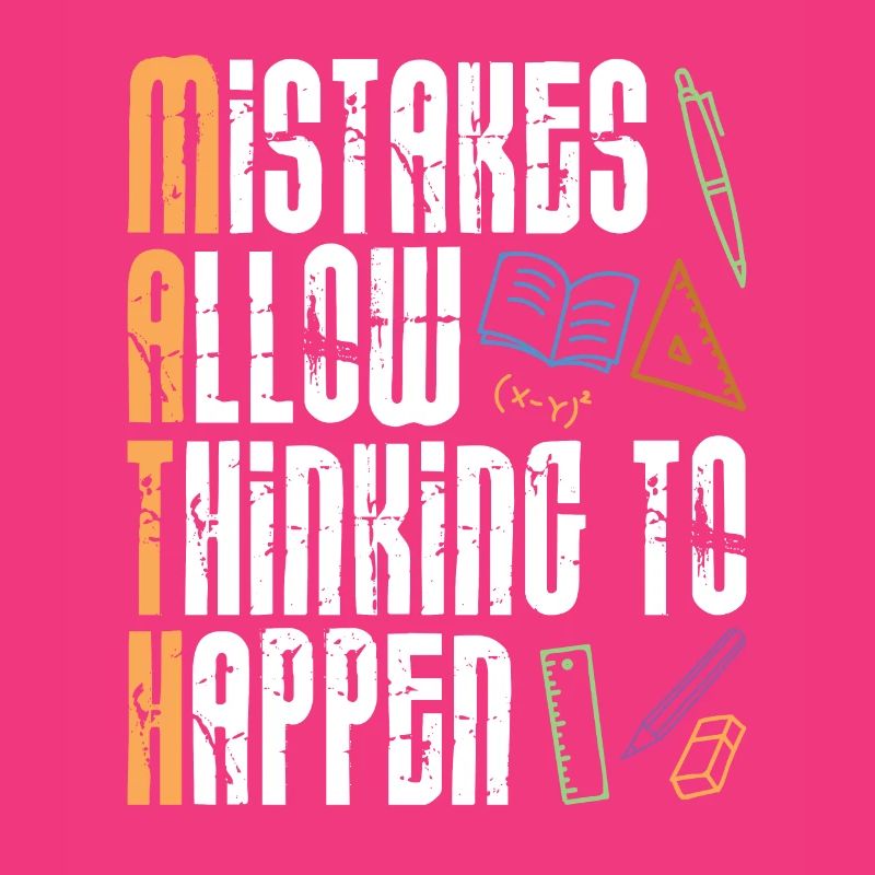 Math school mathematics study formula gift