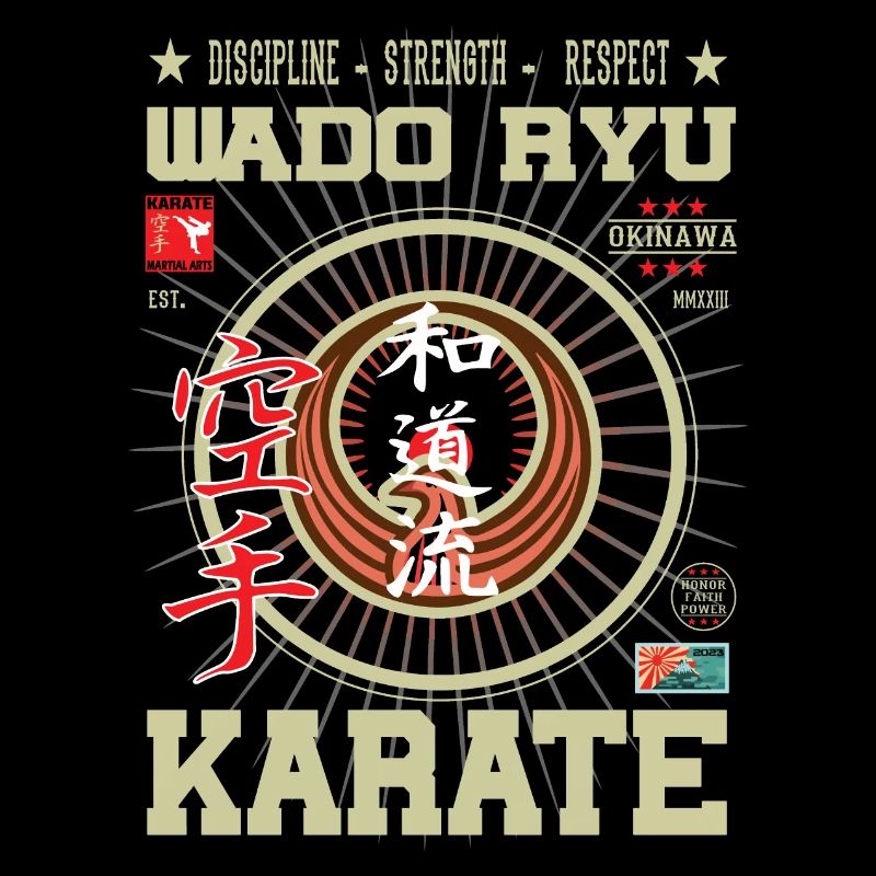 Wado-Ryu Karate Okinawa Design