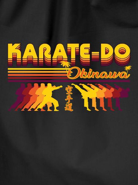 Cool Karate-do Retro Design