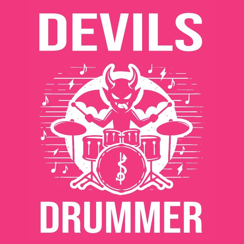 Devils Drummer. The devilish hellish drummer