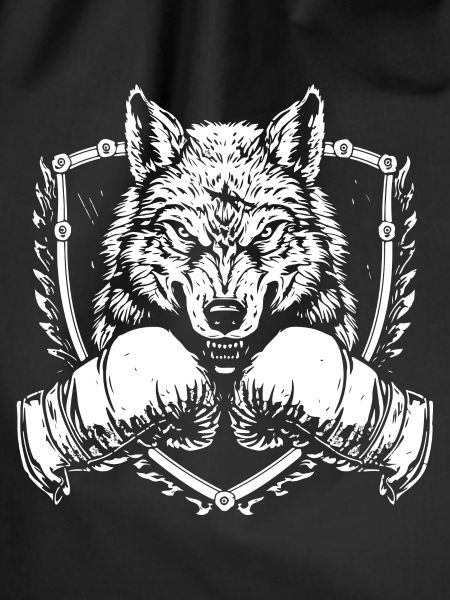 Wolf Boxer Boxing MMA