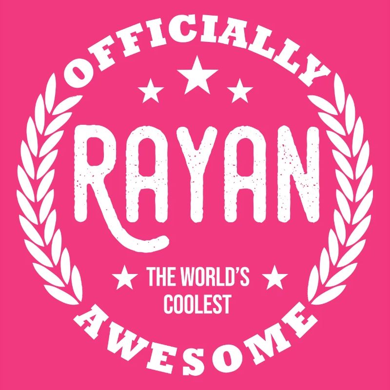 RAYAN personalized first name
