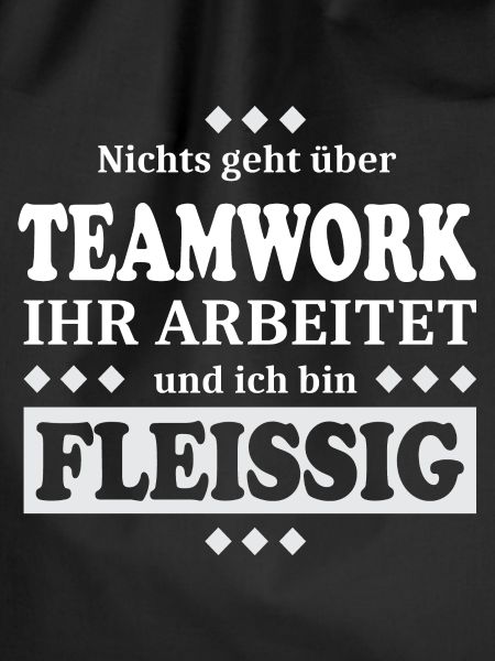 Lustiges Teamwork Design