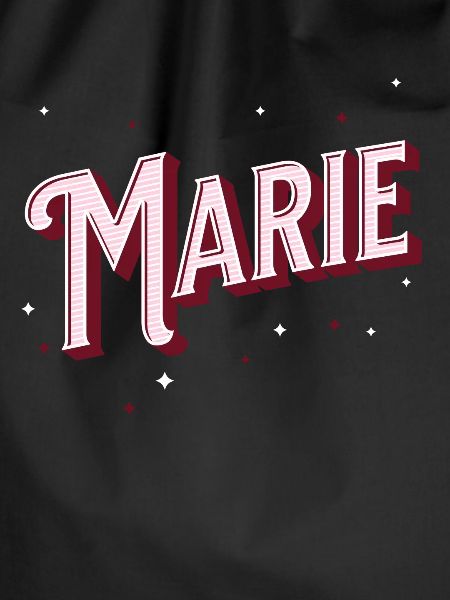 Marie name personalized