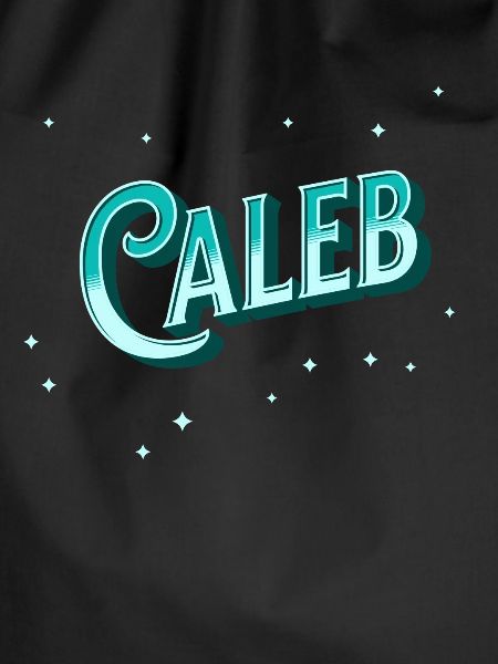 Caleb name personalized