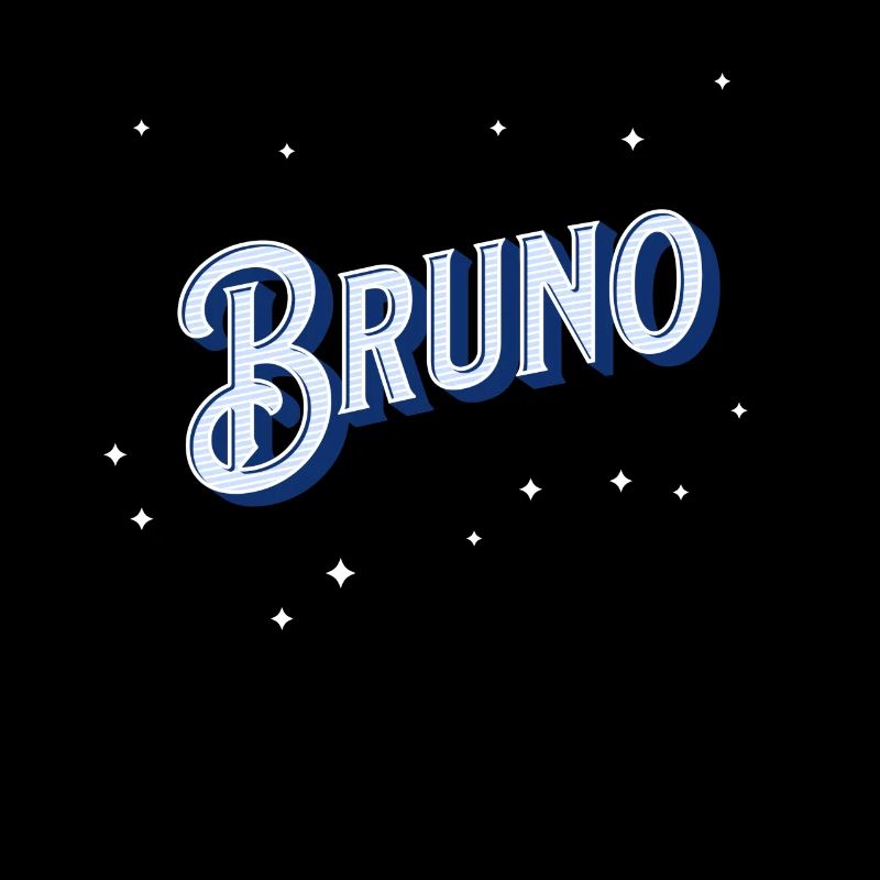 Bruno name personalized