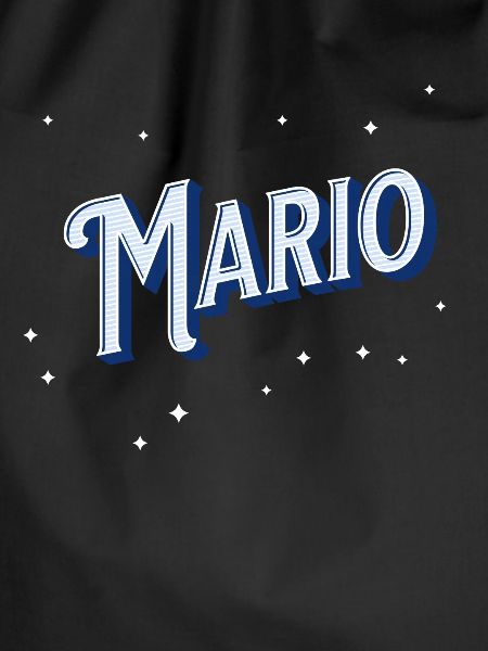 Mario name personalized