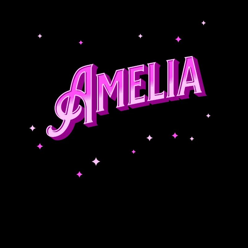 Amelia name personalized