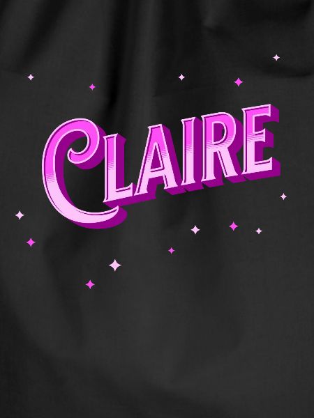 Claire name personalized