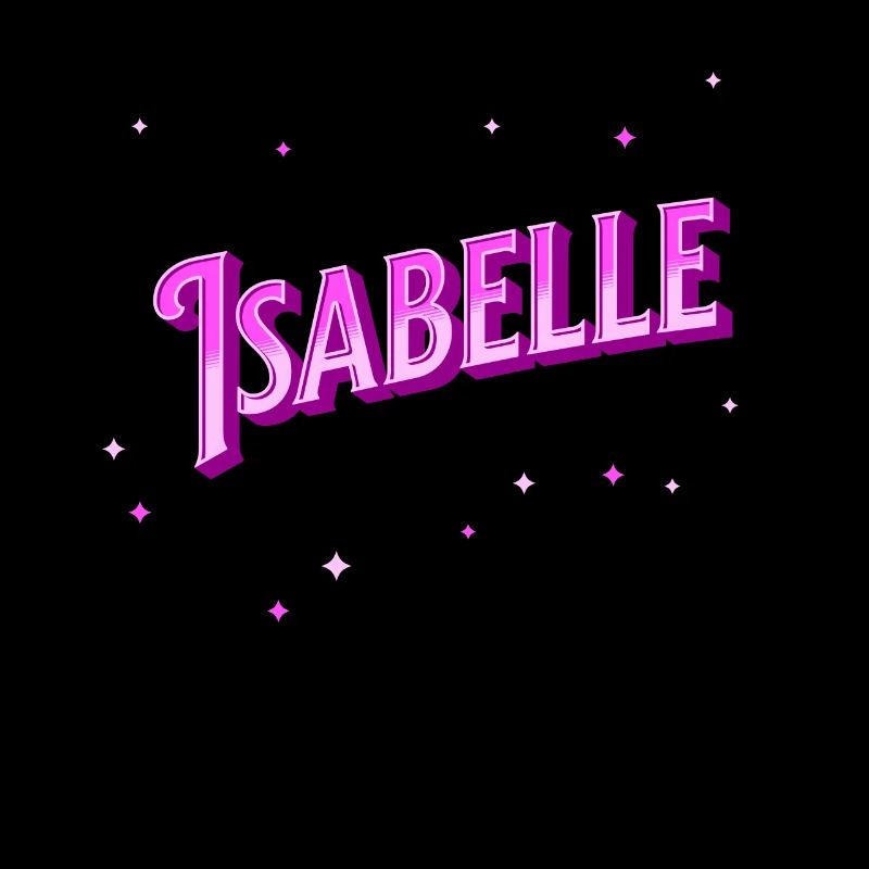 Isabelle's name personalized