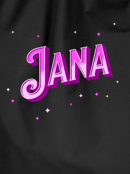 Jana name personalized