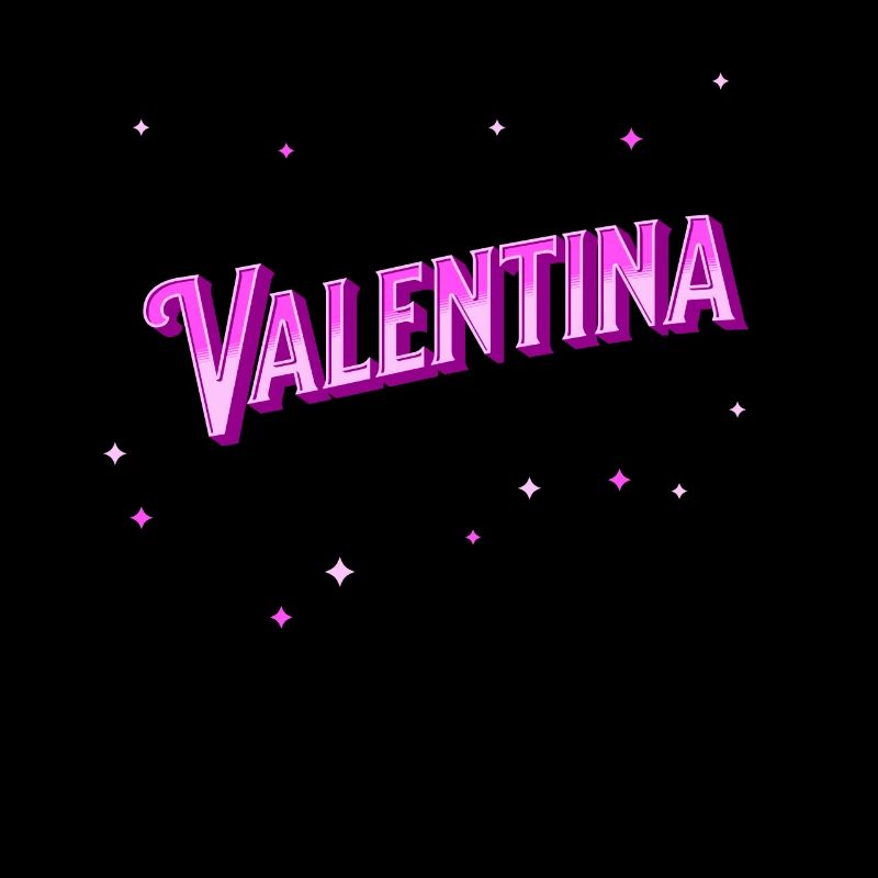 Valentina's name personalized
