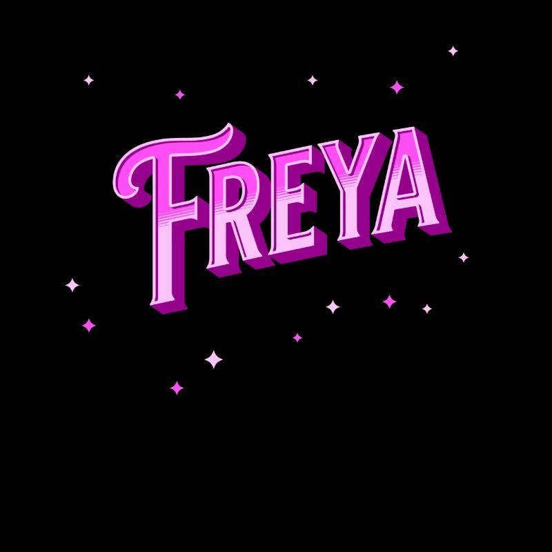Freya name personalized