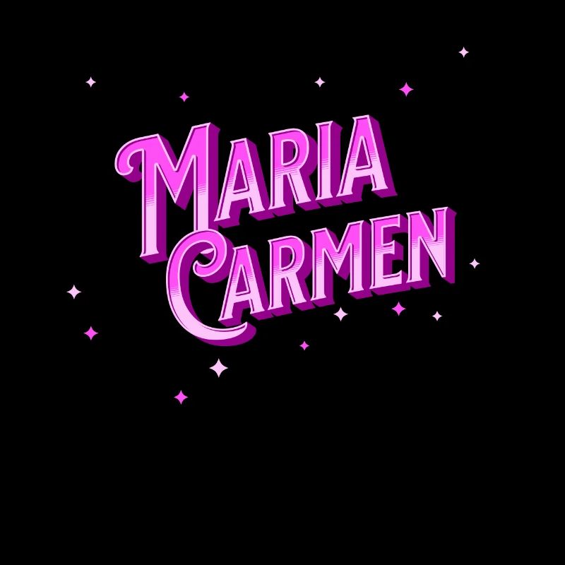 Maria Carmen name personalized