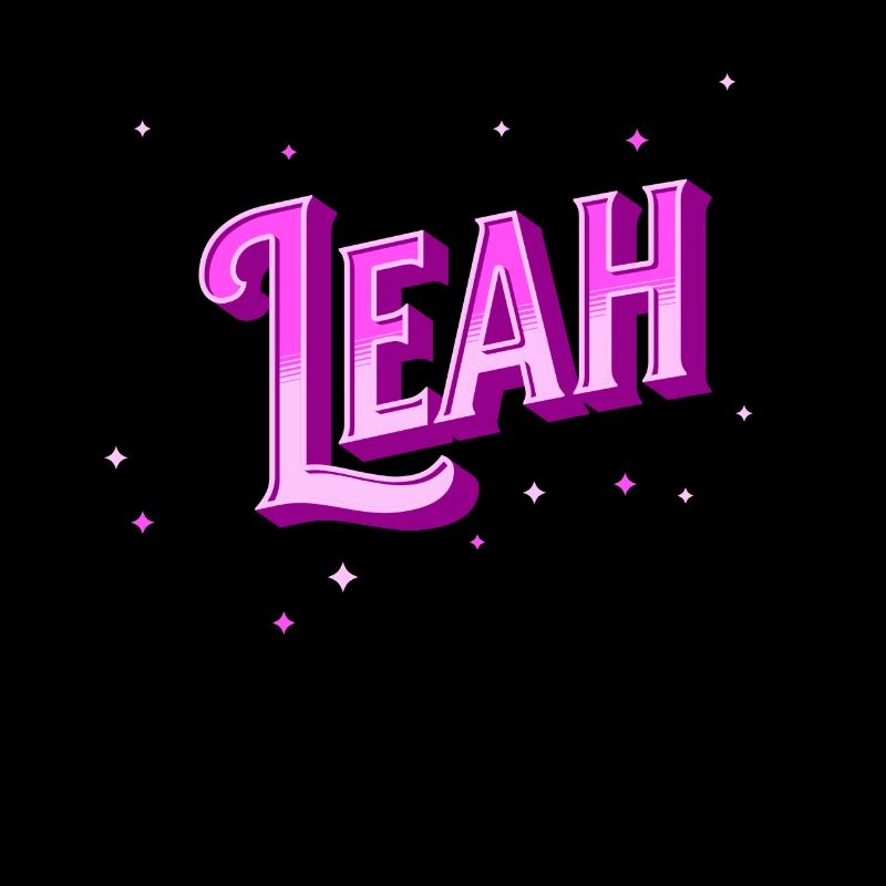 Leah name personalized
