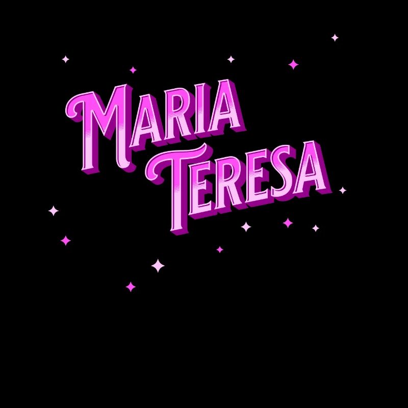 Maria Teresa name personalized