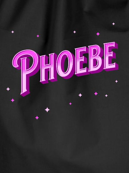 Phoebe name personalized
