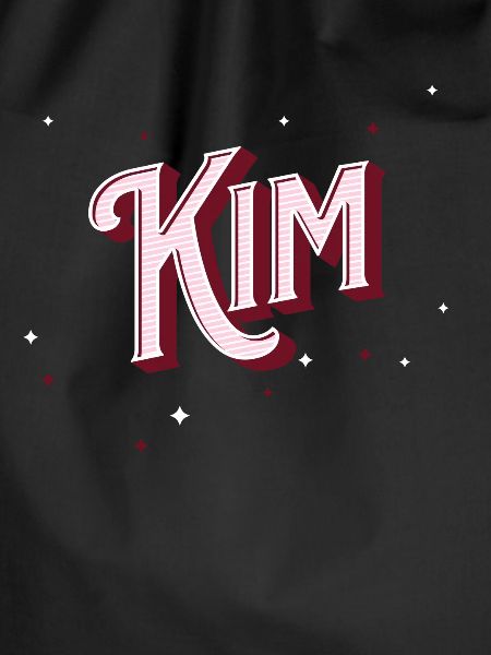 Personalized Kim name