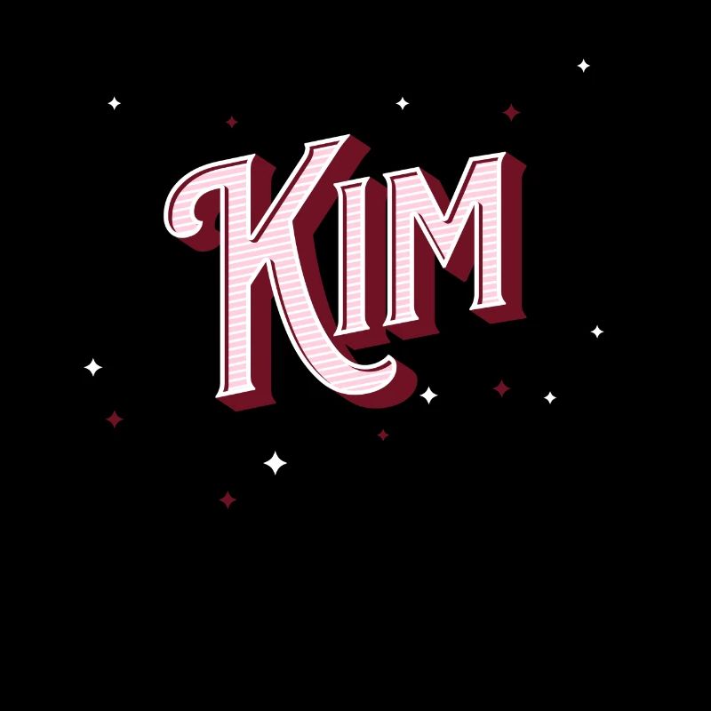 Personalized Kim name