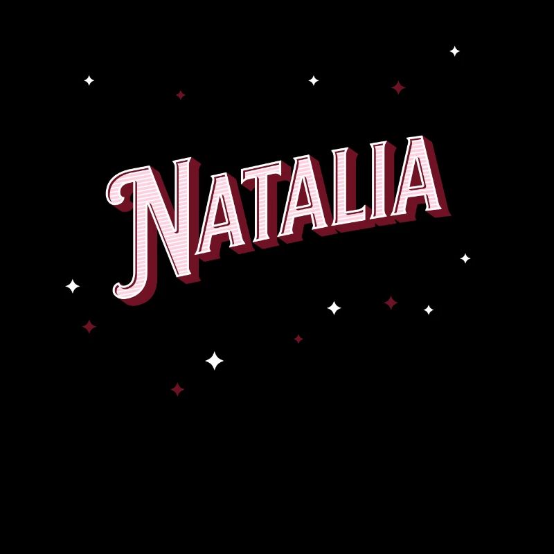 Natalia's name personalized