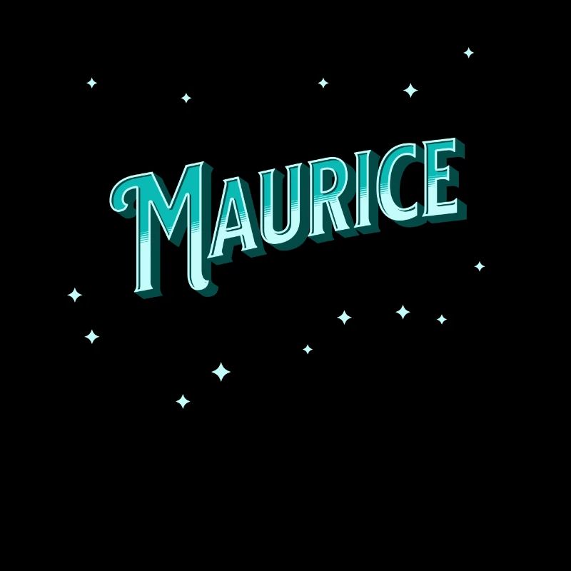 Maurice's name personalized