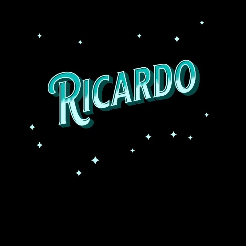 Ricardo's name personalized