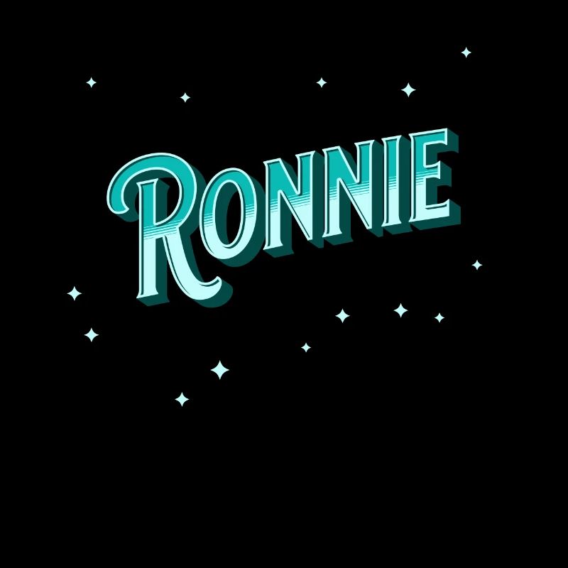 Ronnie name personalized