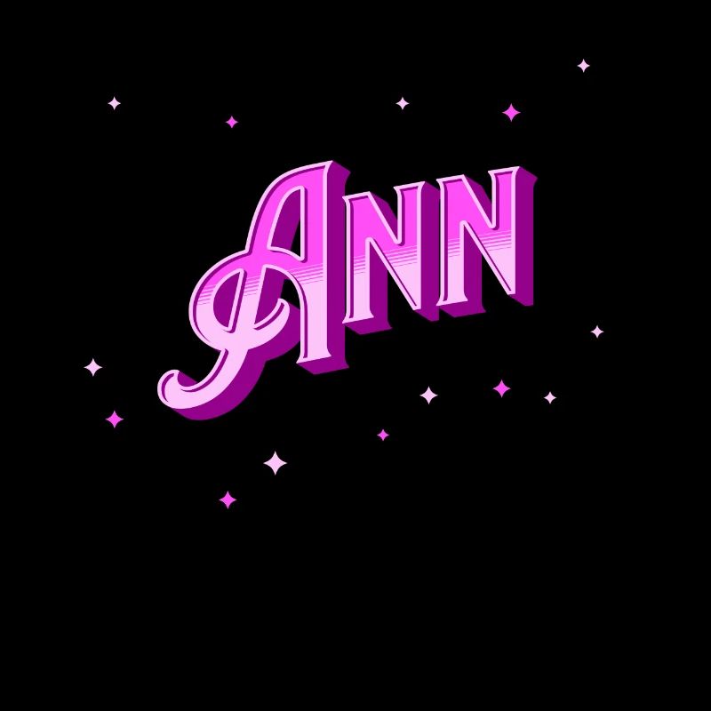 Ann name personalized