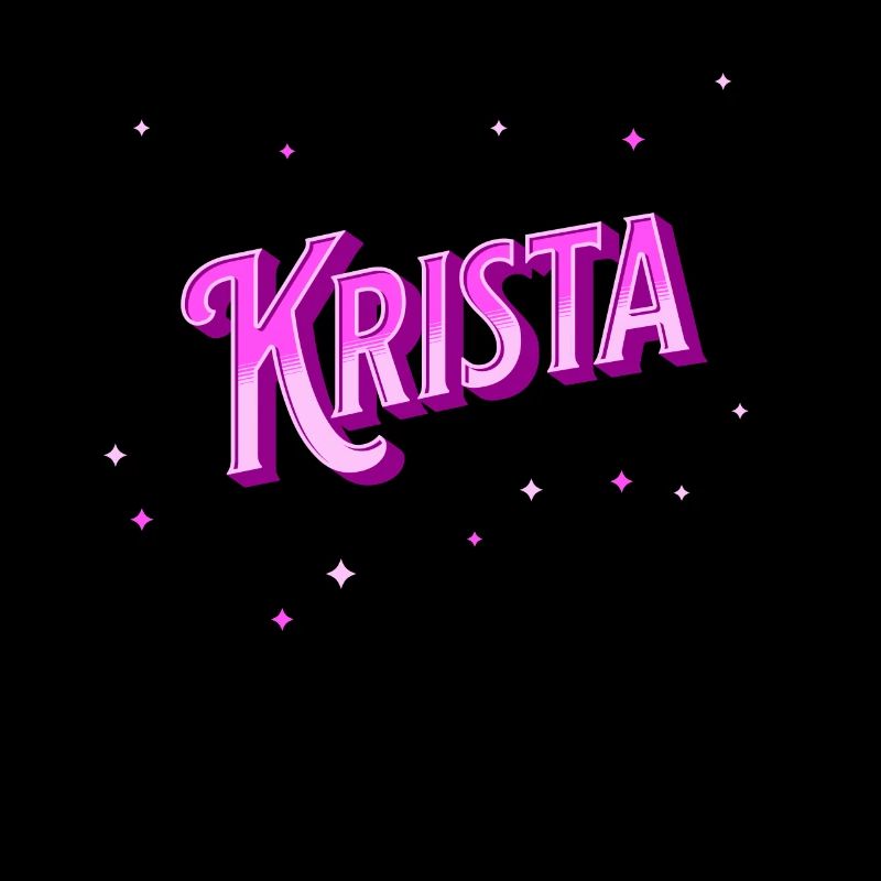 Krista's name personalized