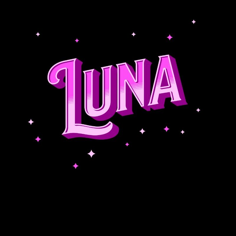 Luna name personalized