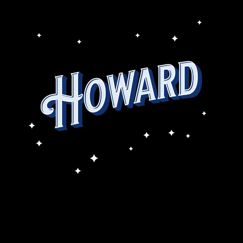 Howard name personalized