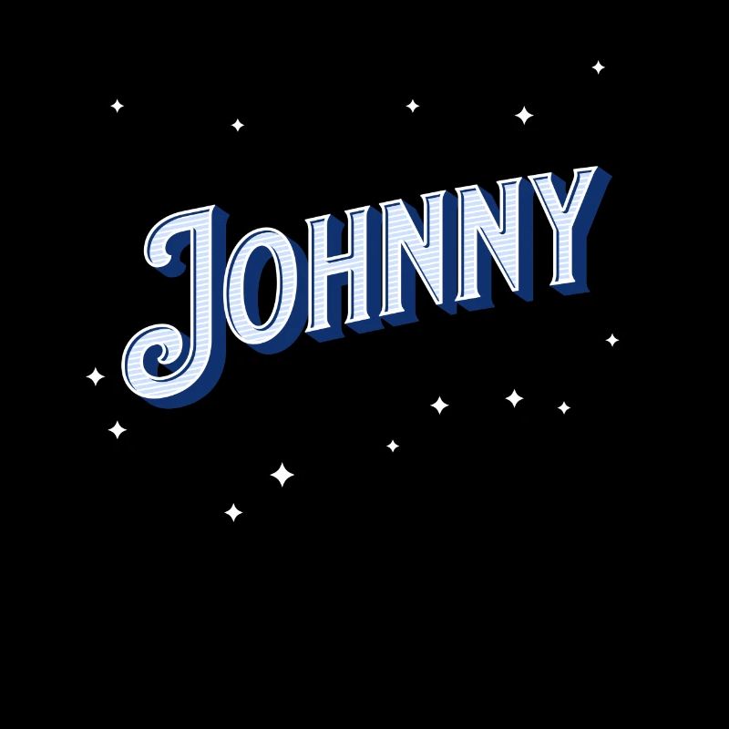 Johnny's name personalized