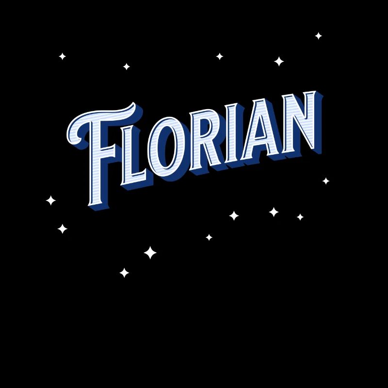 Florian's name personalized