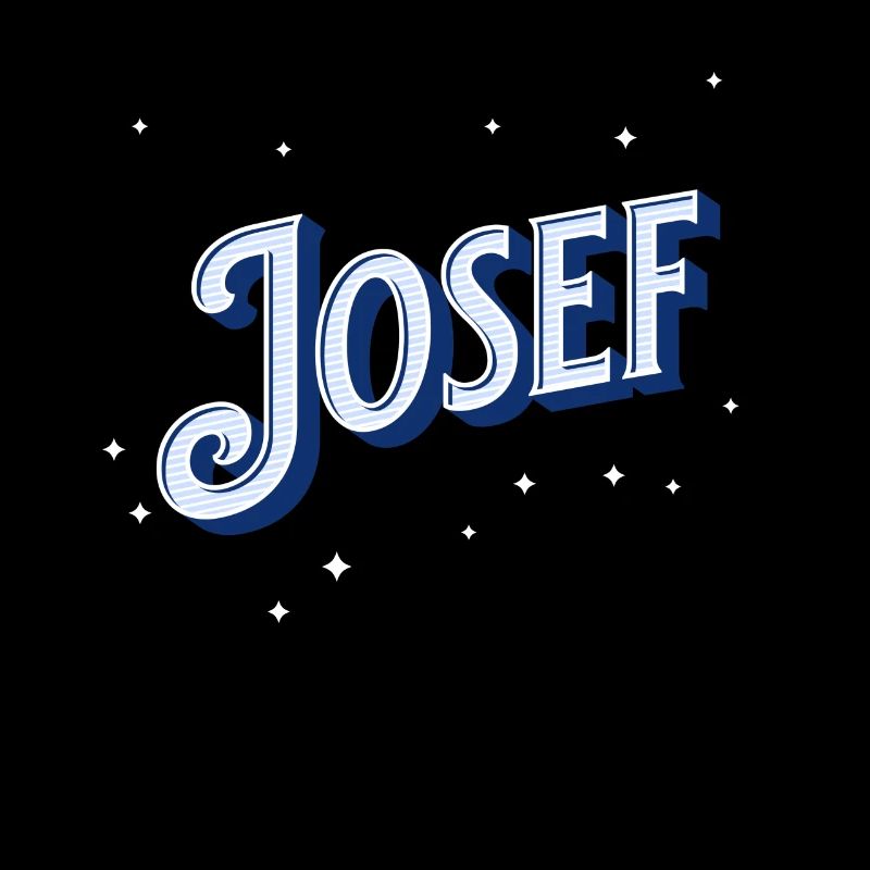 Josef's name personalized