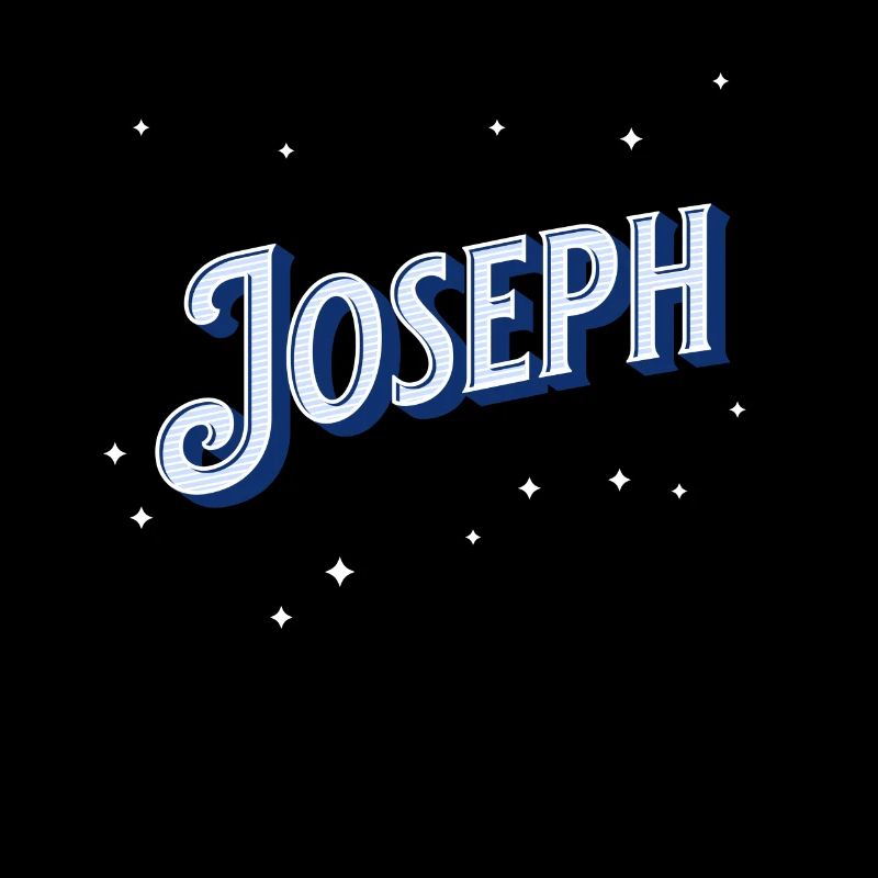 Joseph's name personalized