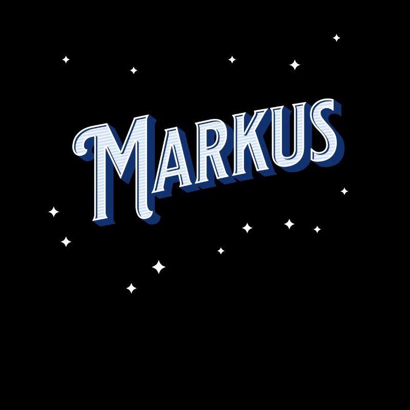 Markus' name personalized