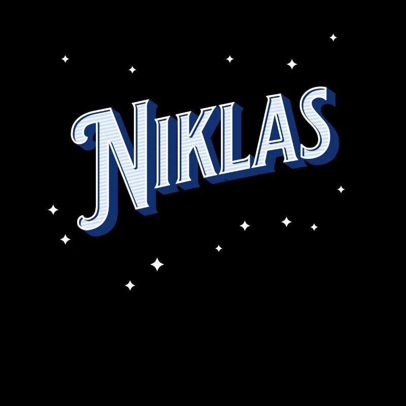 Niklas' name personalized