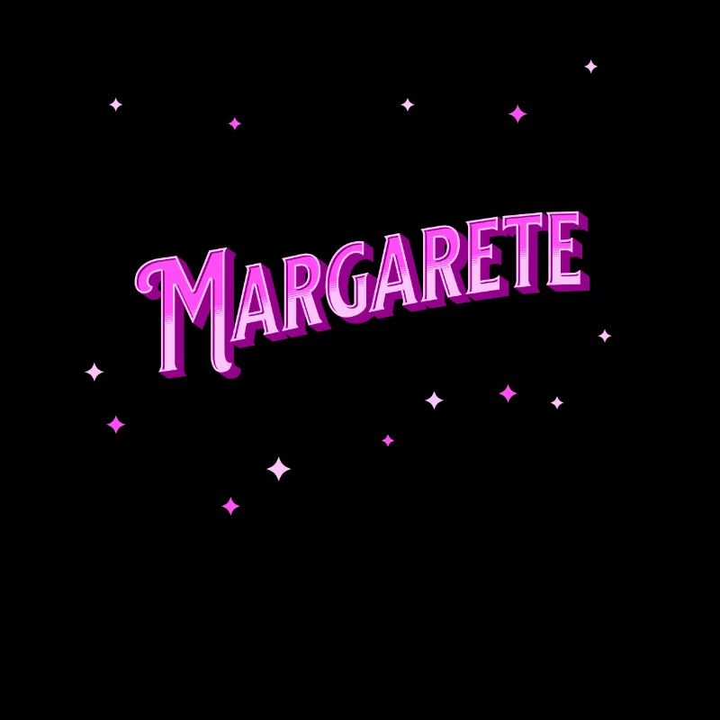 Margarete's name personalized