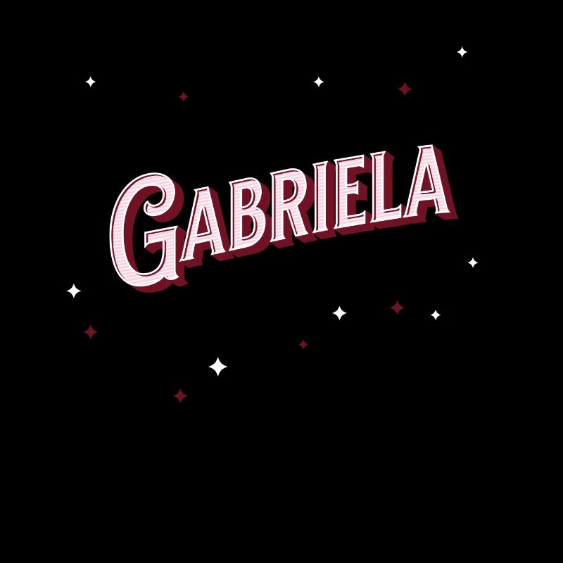 Gabriela's name personalized
