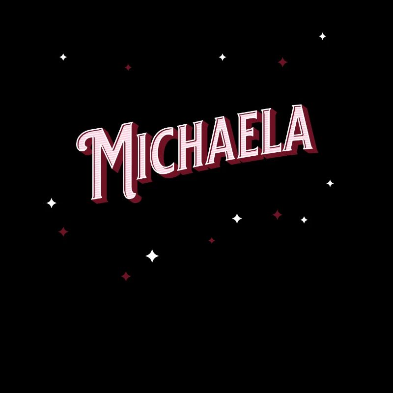 Michaela's name personalized