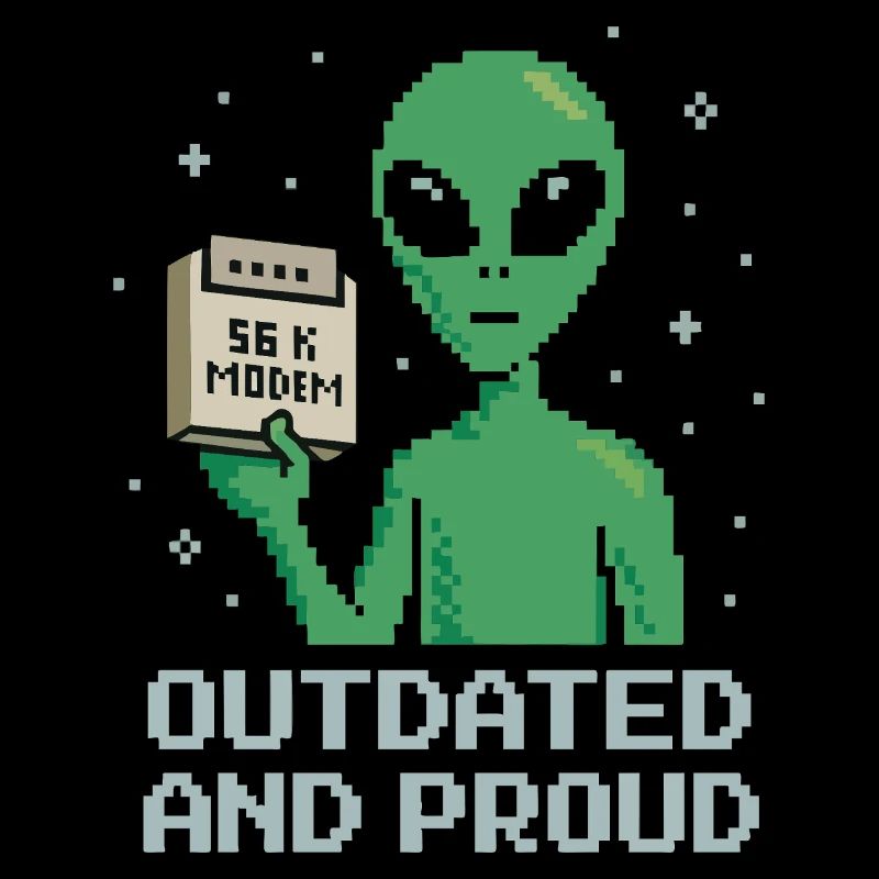Outdated and Proud – Pixel Alien Geek