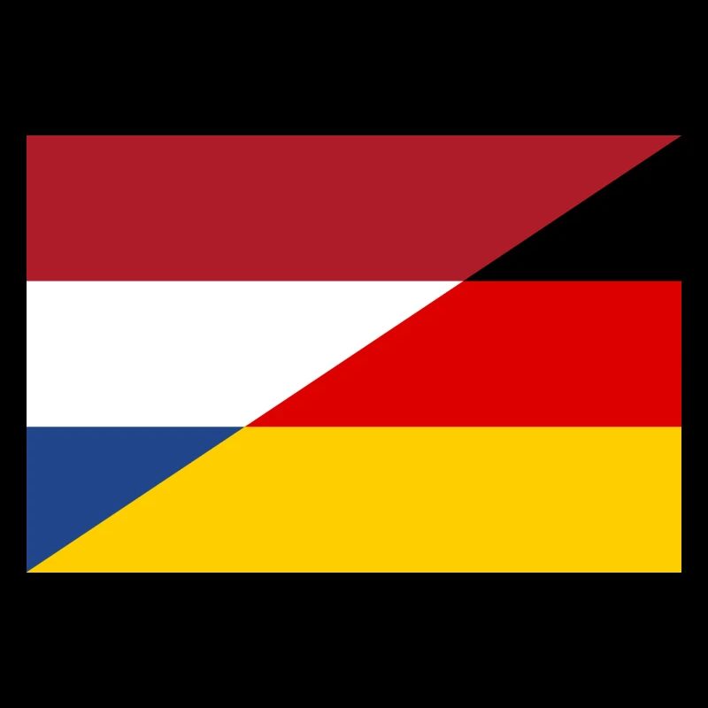 Netherlands Germany - Flag