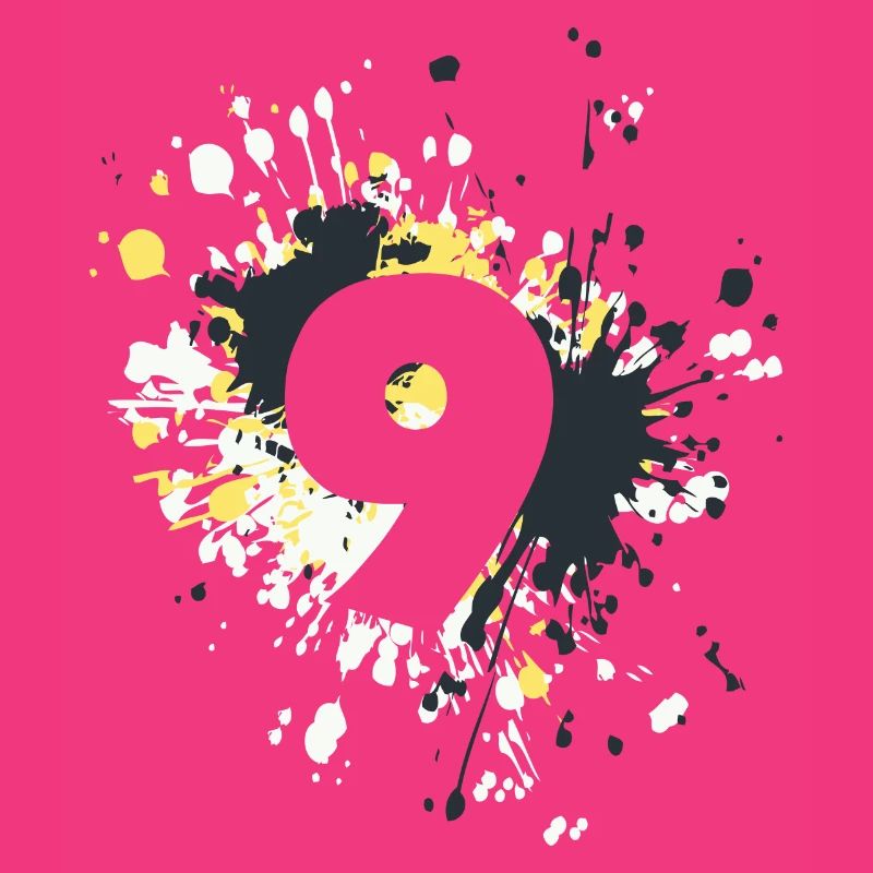 Splash couleur numéro 9