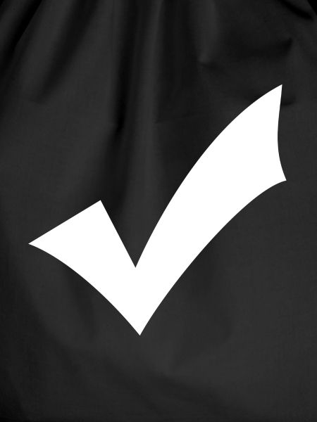 Check mark - white