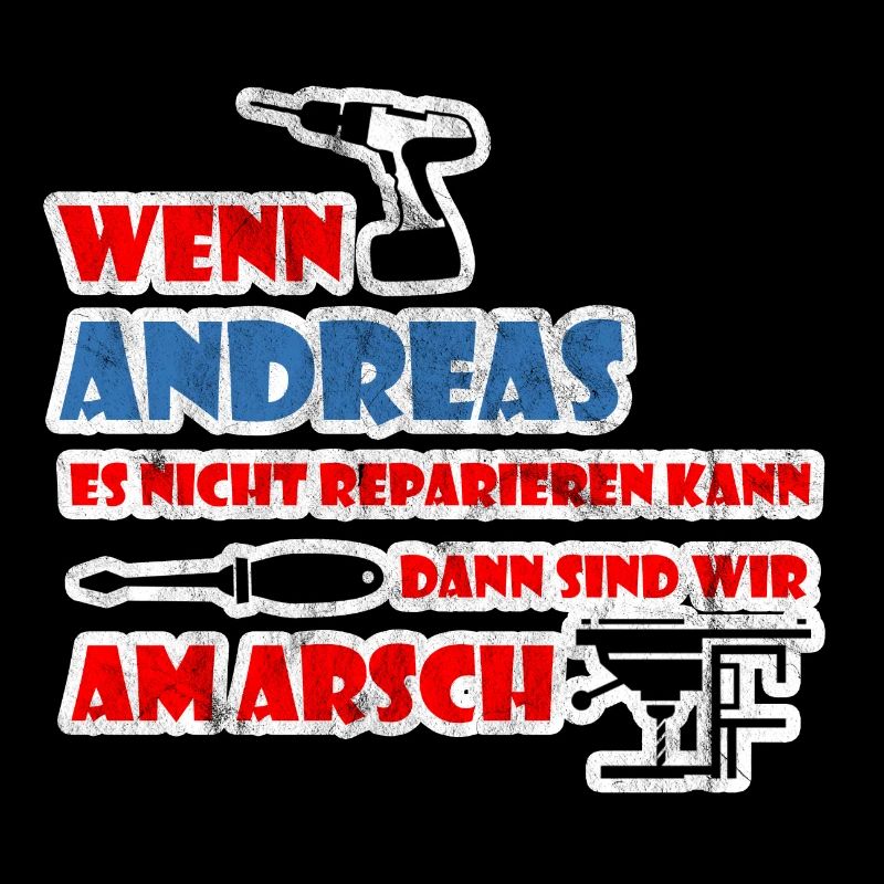 Andreas Spruch Name Geschenk Vintage