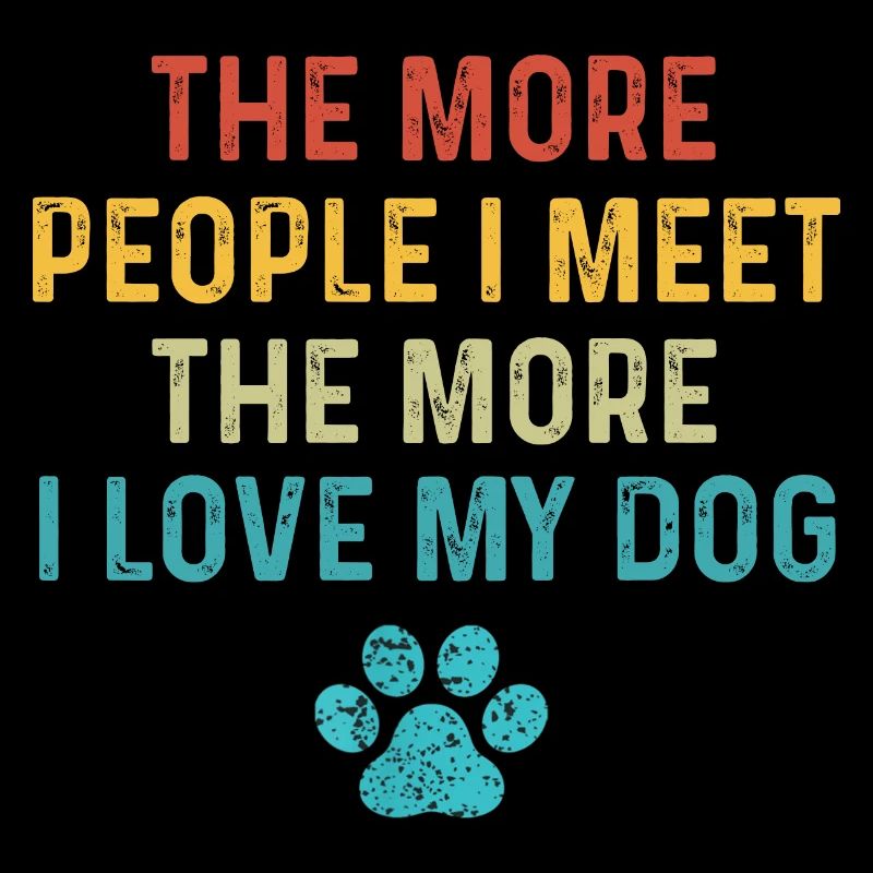 Plus je rencontre de gens, plus j’aime mon chien
